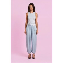 Pulchrani Parlak Jogger Pantolon