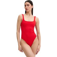 Calvin Klein Kadın Kırmızı Mayo LV00Q61142