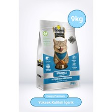 Happy Somonlu Kuru Kedi Maması 9 kg
