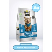 Happy Somonlu Kuru Kedi Maması 3 kg