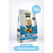 Happy Kısırlaştırılmış Somonlu Kuru Kedi Maması 9 kg