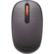 BASEUSONLINE Baseus F01B Şık ve Sessiz Kablosuz Mouse Bluetooth 5.0 / Wireless 2.4ghz - 3 Modlu / Multi-Device