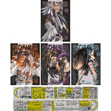 Athica Books Gachiakuta 5-6-7-8. Ciltler Manga Seti + Özel Cetvel