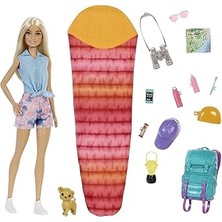 Uravas Store Barbie Kampa Gidiyor Oyun Seti Barbie Kampa Gidiyor Oyun Seti, Yavru Köpeği ve 10'dan Fazla Ak