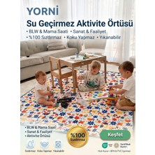 Yorni Minimal 145x100cm Sıvı Geçirmez, Çok Amaçlı Örtü, Askılı, ister Yerde ister Masada Kullan, Waterproof Splat Mat