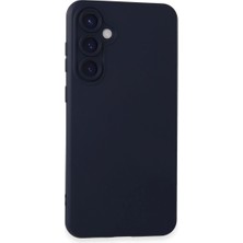 Mudanis Samsung Galaxy S24 Kılıf Nano Içi Kadife Silikon - Lacivert