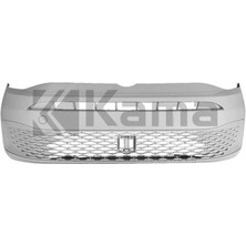 TŞT Volkswagen Caddy 2021-2024 Ön Tampon Panjurlu Astarlı - Gri (Italya) (Oem NO:2K7807217CGRU)