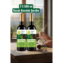 (2X500 Ml) Giritli Metin Efendi Kozak Bergama Vakfı Kozalak Şurubu 2 Şişe