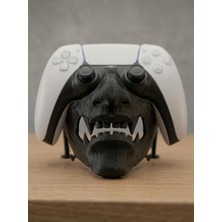 Ghost Of Tsushima Sakai Maskesi Ps5 Gamepad Standı