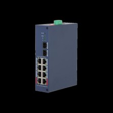 Dahua CHS4210-8GT-110, 8 Port, Gigabit, Poe 110W, 2 Port Uplink, 2 Port Sfp, Cloud Yönetilebilir, Switch