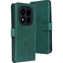 Uravas Store Newface Xiaomi Redmi Note 15 Pro 4g Trend S Plus Kapaklı Kılıf - Yeşil