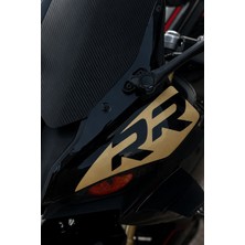 Banxtre Srk 125R Için Mat Gold Renk Kafa Için Rr Yazılı Sticker Etiket