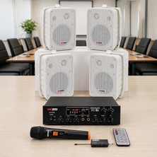 Lastvoice Large Plus Paket-3 Hoparlör ve Anfi Anons Ses Sistemi Seti