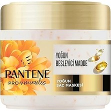 Uravas Store Pantene Pro-V Miracles Frizz No More Elektriklenme Karşıtı Maske Kuru ve Kıvırcık Saçlar Için 300 M