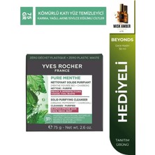 Yves Rocher 75 gr Pure Menthe Arındırıcı Kömürlü Katı Yüz Temizleyici Yağlı Karma Ciltler