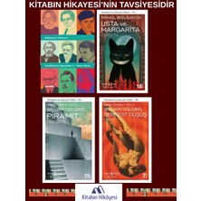Türkiye İş Bankası Kültür Yayınları Nitelikli Bir Seçki- Serbest Düşüş, Piramit, Usta ve Margarita, Yazdıklarıyla Yaşayanlar (4kitap)