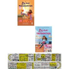 Genç Timaş Zoe'nin Masasından + Zoe'nin Yayınından 2 Kitap Set Janae Marks + Özel Cetvel