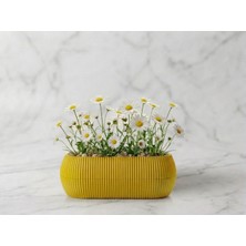 Ta-Fu Global 1,3 Lt Dikdörgen Balkon Saksısı (25CM x 8,5cm x 10CM En Boy Yük)