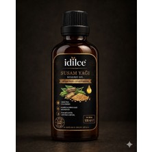 İdilce  Saf %100 Doğal Susam Yağı 100 ml cam şişe