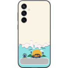 Le Balvo Samsung Galaxy S23 Uyumlu Tatil Yolu Baskılı Silikon Kılıf
