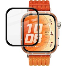 Forzacase Huawei Watch Fit 5 Pro Için Çerçeveli Tam Kaplayan 3D Pet Ekran Koruyucu Film - FC016