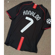 BARBITOS Cristiano Ronaldo Manchester Unıted 2008 Şampiyonlar Ligi Depalsman Yetişkin Forması