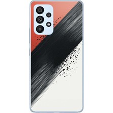 Le Balvo Samsung Galaxy A53 Uyumlu Renk Paleti Baskılı Silikon Kılıf