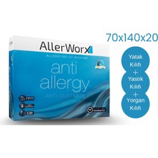 Allerworx Anti Toz Akarı Anti Alerjik Bebek Yatak Takımı 70X140X20