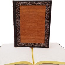 Ahşap Deri Defter