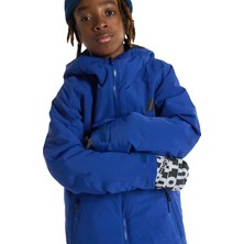 Burton Hillslope 2l Unisex Çocuk Mavi Snowboard Ceketi