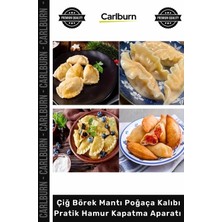 Carlburn #hamurkesme Paslanmaz Çelik Mantı Kurabiye Donut Kesici 75 cm Profesyonel Yuvarlak Hamur Kesme Kalıbı