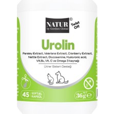 Natur Ürolin Twist-Off Kedi ve Köpek Idrar Yolu Destekleyici 45 Kapsül (Mesane Sağlığı ve Taş Önleyici)