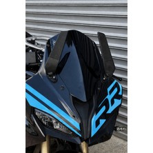 Banxtre Rks Srk 125 ve Srk 250 Uyumlu Racing Rr Kafa Çizgili 3 Parça Kafa Detay Sticker Seti