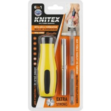 Knitex Knıtex KTX-2992 6'sı 1 Arada 6in1 Bits Uçlu Tornavida