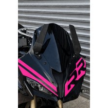 Banxtre Rks Srk 125 ve Srk 250 Uyumlu Racing Rr Kafa Çizgili 3 Parça Kafa Detay Sticker Seti