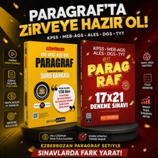 Anla Kazan Yayınları Pegem Ezberbozan Paragraf Soru Bankası & Kpss Meb Ags Ales Dgs Tyt Paragraf Deneme Evp Akademi Seti