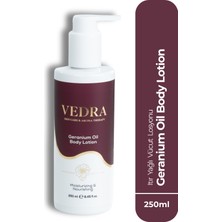 Vedra Itır Yağlı Vücut Losyonu  Geranium Oil Body Lotion 250 ml