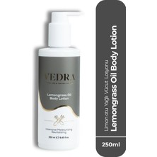 Vedra Limon Otu Yağlı Vücut Losyonu  Lemongrass Oil Body Lotion 250 ml
