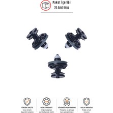 SEMECHLER Ford Focus 1-2 C-Max Kuga Uyumlu Kapı Döşeme Klipsi 6Q0868243 (20 Adet)