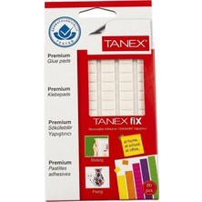 Tanex Tanex Fıx Yapıştırıcı Etiket Beyaz Renk 50 Gram