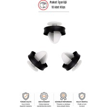 SEMECHLER Peugeot Partner 207 208 307 308 3008 508 5008 Tepee Uyumlu Kapı Döşeme Klipsi (10 Adet)