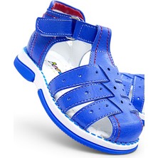 Beebron Ortopedik Erkek Bebek ve Çocuk Sandaleti Cayman Serisi CYM2404b Saks Mavi 23