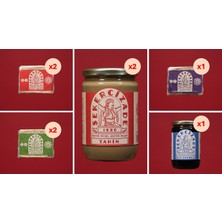 Şekercizade 1890 Tanışma Paketi1 (Yerli Susam Tahin 650GR X2 + Doğal Dut Pekmezi 800GR + Yerli Susam Kakaolu Tahin Helvası + Yerli Susam Sade Tahin Helvası 500GR X2 + Yerli Susam Antep Fıstıklı Tahin Helvası 500GR X2)