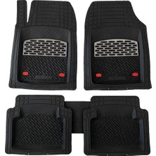 Ekolmaks Ford Fiesta 2013-2017 Uyumlu Universal Safir Paspas Krom Karbon