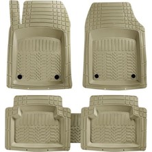 Ekolmaks Mercedes E Serisi W124 1986-1994 Uyumlu Universal Profesyonel Paspas Bej