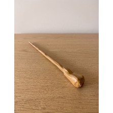 Riva Self Ron Weasley Asası 30 cm - Doğal Budak Tasarımlı Pla Koleksiyon Asa Harry Potter Serisi