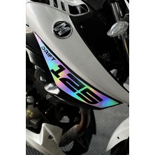 Banxtre Mondial Drift-L Için Yan Drenajlar Için DRIFT+125 Yazılı Sticker (Sağ ve Sol)
