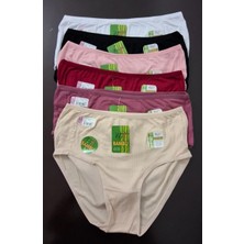 Tutku Elit 2707 Kadın Bambu Kaşkorse Bikini Külot 12 Adet