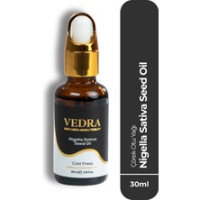 Vedra Çörek Otu Yağı  Nigella Sativ Seed Oil 30 ml