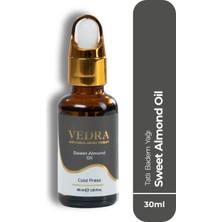 Vedra Tatlı Badem Yağı  Sweet Almond Oil 30 ml